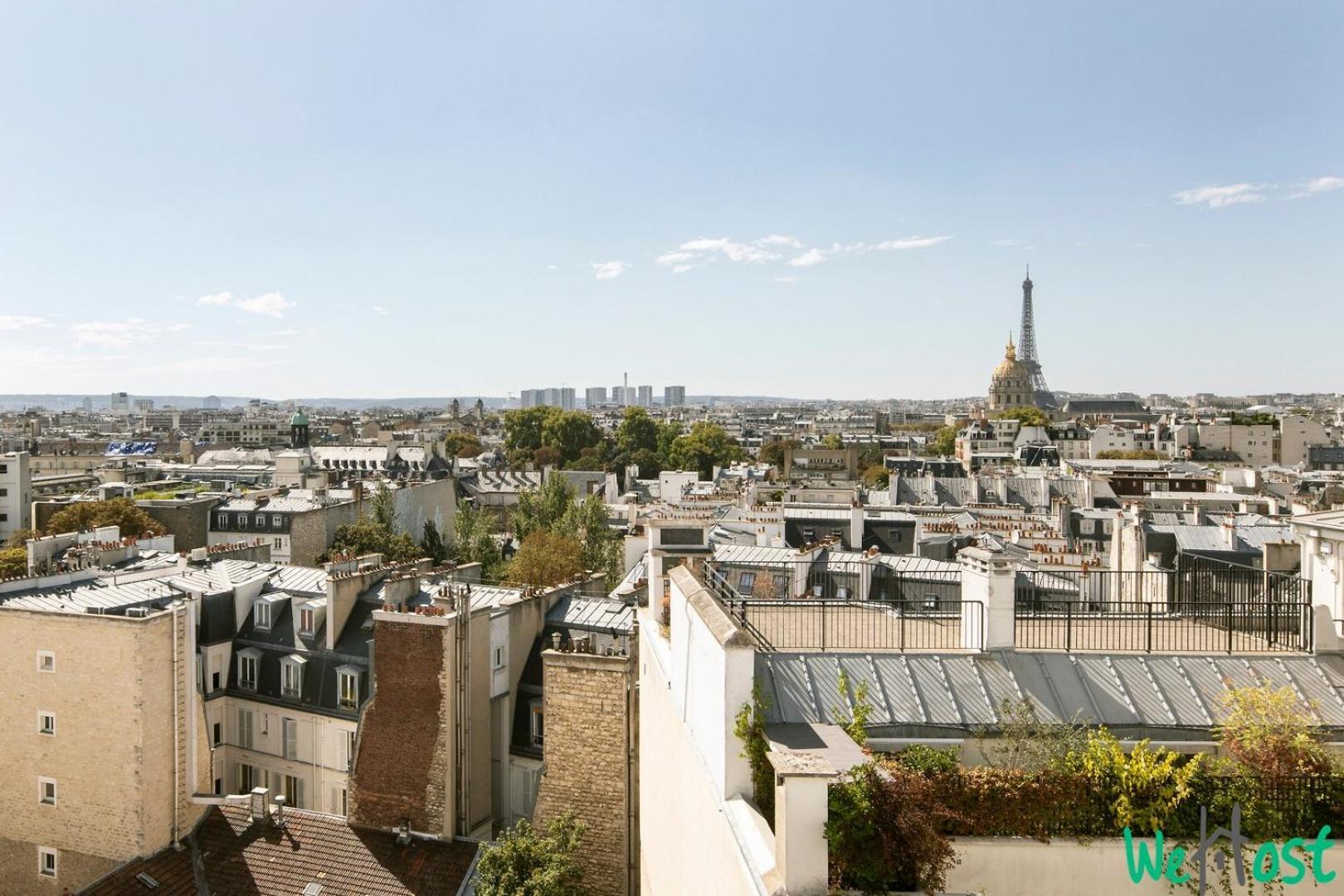 Wehost - With Eiffel Tower View In Heart Of 7e Arrondissement